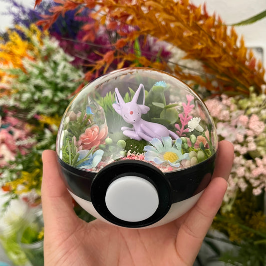 Espeon Pokeball Terrarium