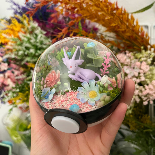 Espeon Pokeball Terrarium