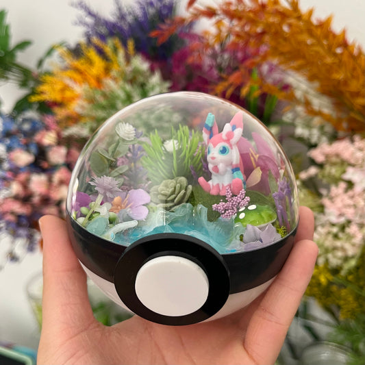 Sylveon Pokeball Terrarium