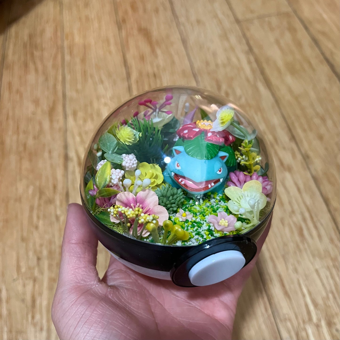 Venusaur Pokeball Terrarium