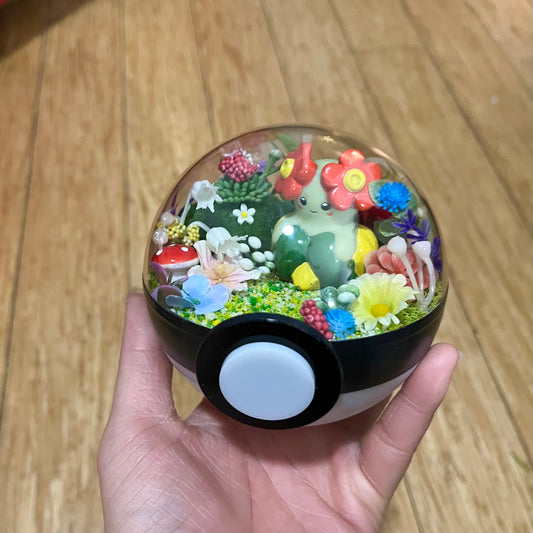 Bellossom Pokeball Terrarium