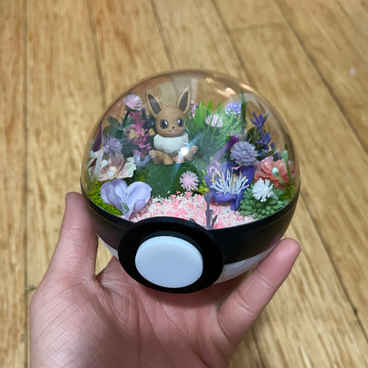 Eevee Pokeball Terrarium