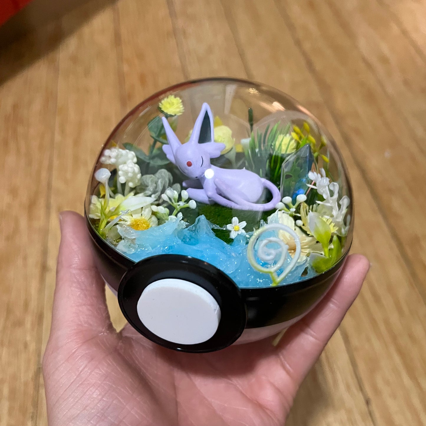 Espeon Pokeball Terrarium