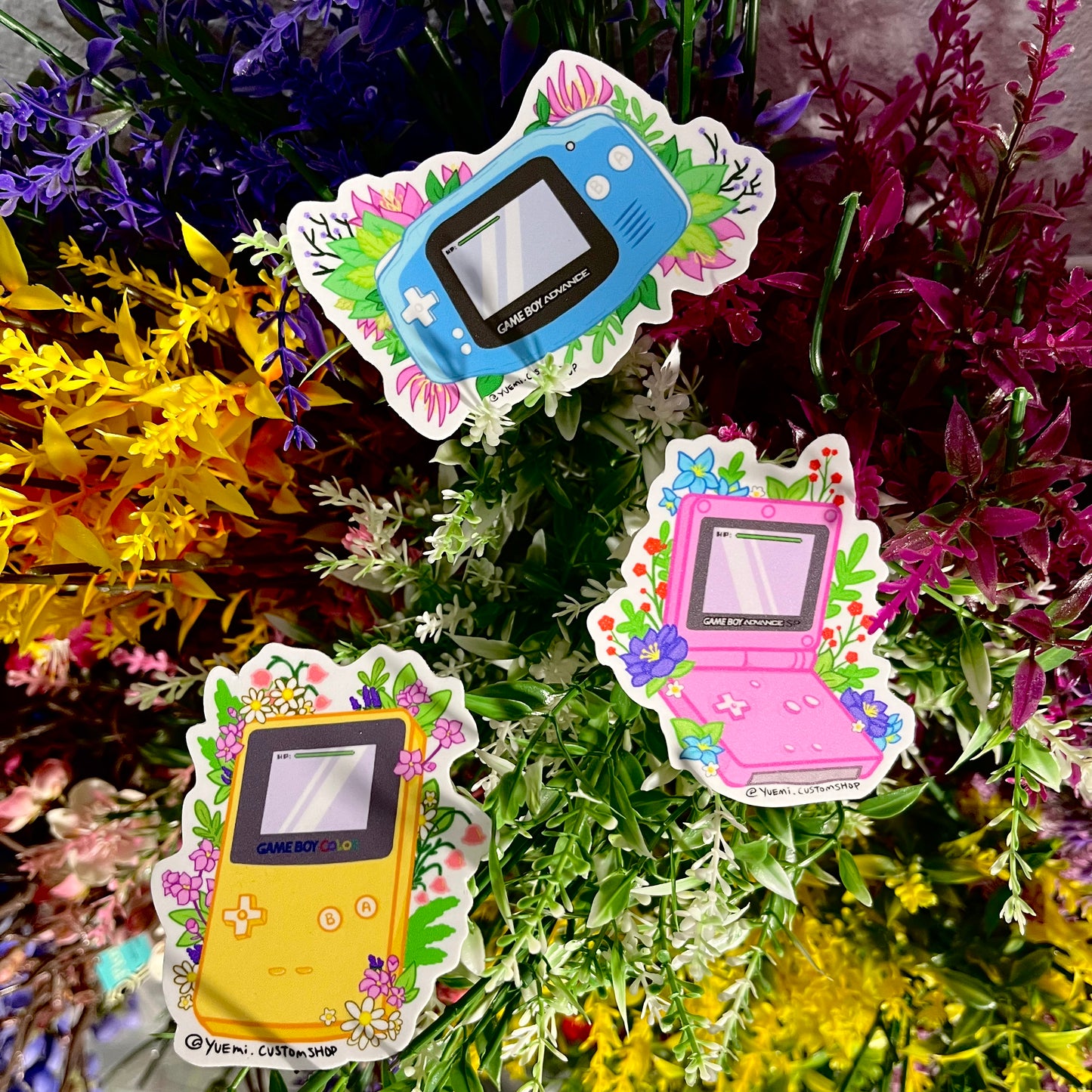 Gameboy Terrarium Stickers